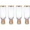 Lenox 897411 Tuscany Classics Gold Frost Flutes, Set of 4(4 Count)