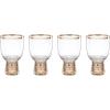 Lenox 897412 Tuscany Classics Gold Frost Wine Glasses, Set of 4