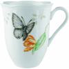 Lenox Porcelain Meadow Cup and Saucer, 1.3 LB, Blue Butterfly(12 Ounces)