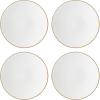 Lenox White Trianna Mug, 0.60 LB(Coupe Salad Plates  Set of 4)