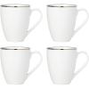 Lenox White Trianna Mug, 0.60 LB(Mugs  Set of 4)