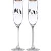 kate spade new york Bridal Party 2-Piece Champagne Flute Set(Flute Pair)