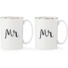 kate spade new york Bridal Party 2-Piece Champagne Flute Set(Mug Set  Mr. & Mr.)