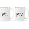 kate spade new york Bridal Party 2-Piece Champagne Flute Set(Mug Set  Mr. & Mrs.)