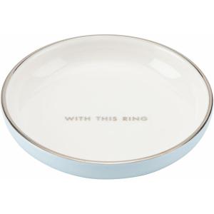 Kate Spade New York Take The Cake 2-Piece Champagne Flute Set, 2 Count (Pack of 1), Clear(Ring Dish)