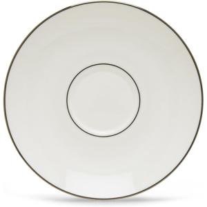 Lenox 6145601 Continental Dining Platinum Teacup(Saucer)