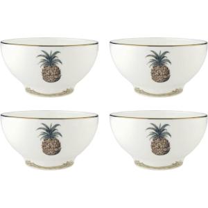 Lenox 6226708 British Colonial Bamboo Mug(Rice Bowls  Set of 4)