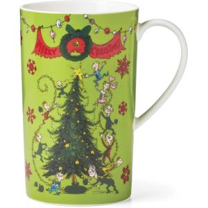 Lenox 896339 Merry Grinchmas Magic Heat-Changing Mug, Green, Christmas & Holiday Drinkware(Magic Mug)