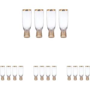 Lenox 897411 Tuscany Classics Gold Frost Flutes, Set of 4(4 Count (Pack of 4))