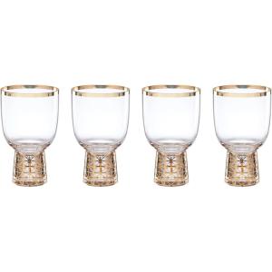 Lenox 897412 Tuscany Classics Gold Frost Wine Glasses, Set of 4