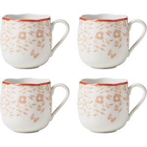 Lenox BM COTTAGE DW MUGS S/4 SAFFRON