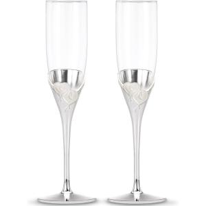 Lenox True Love Glass Flute Pair Clear, 1.25 LB(Flute Pair)