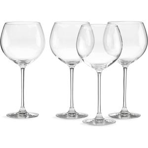 Lenox Tuscany Classics 4pc Beaujolais Wine Glass, 3.05 LB, Clear,27 fl oz