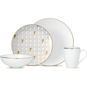 Lenox White Trianna Mug, 0.60 LB(4-Piece Place Setting)