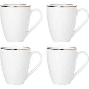 Lenox White Trianna Mug, 0.60 LB(Mugs  Set of 4)