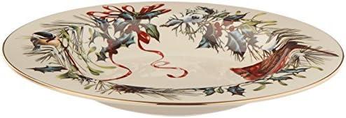 imageLenox 6089122 Winter Greetings Rimmed Bowl Christmas Dinnerware