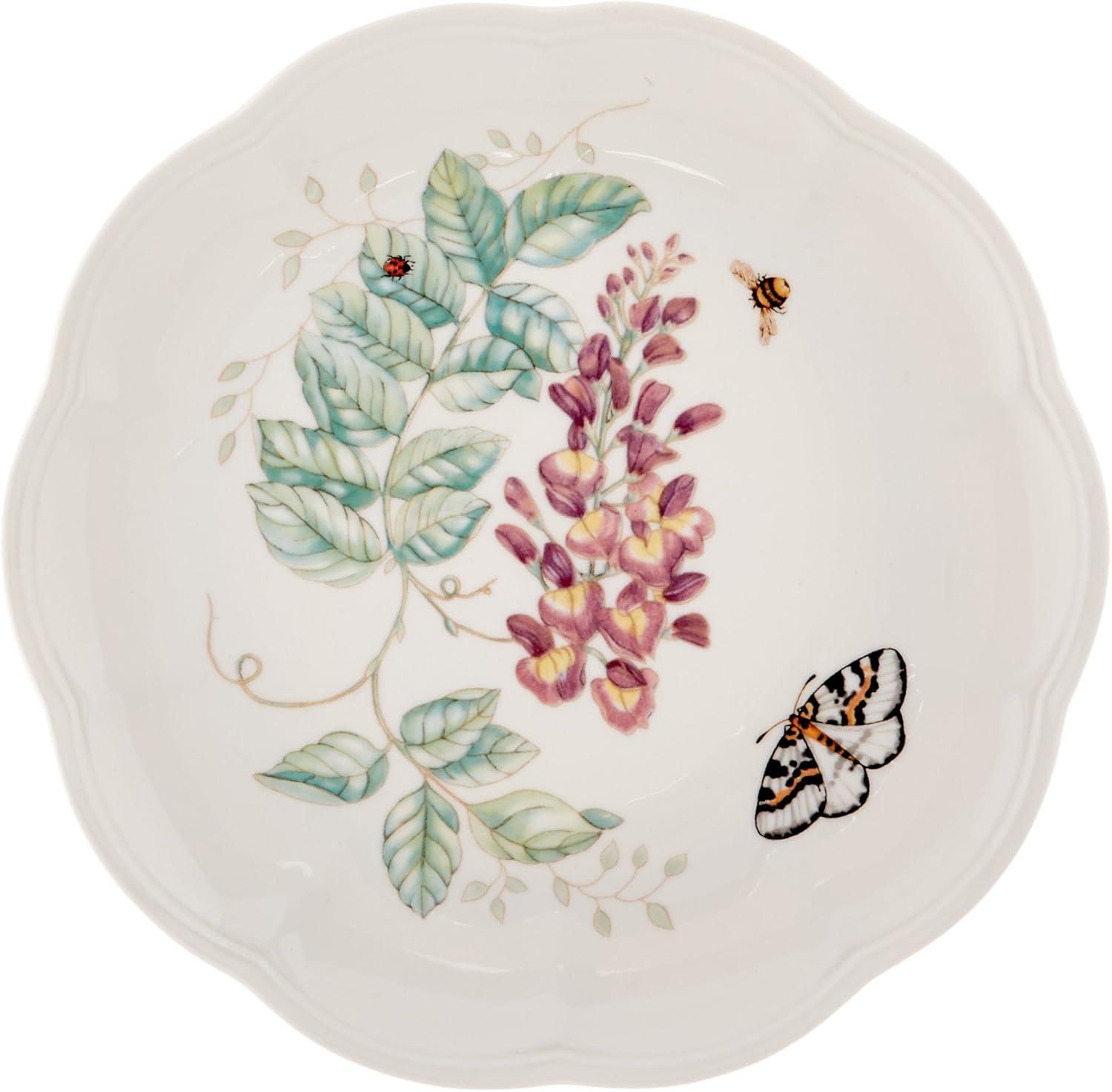 imageLenox 6342794 Lenox Butterfly Meadow 18Piece Dinnerware Set White