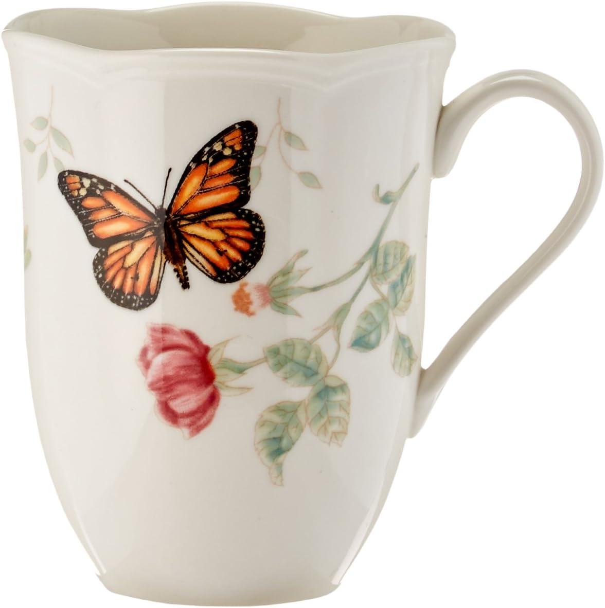imageLenox 6342794 Lenox Butterfly Meadow 18Piece Dinnerware Set White