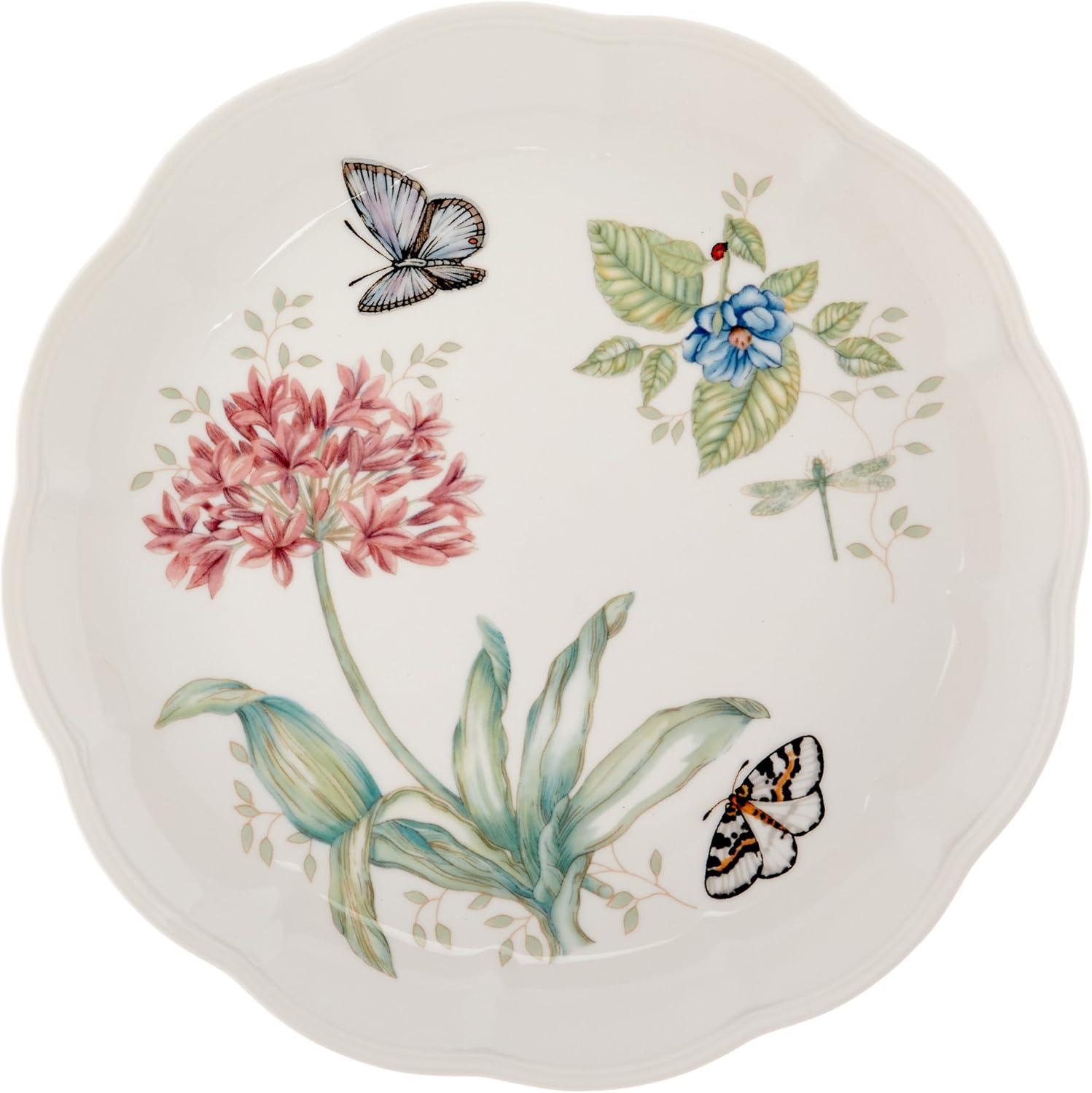 imageLenox 6342794 Lenox Butterfly Meadow 18Piece Dinnerware Set White