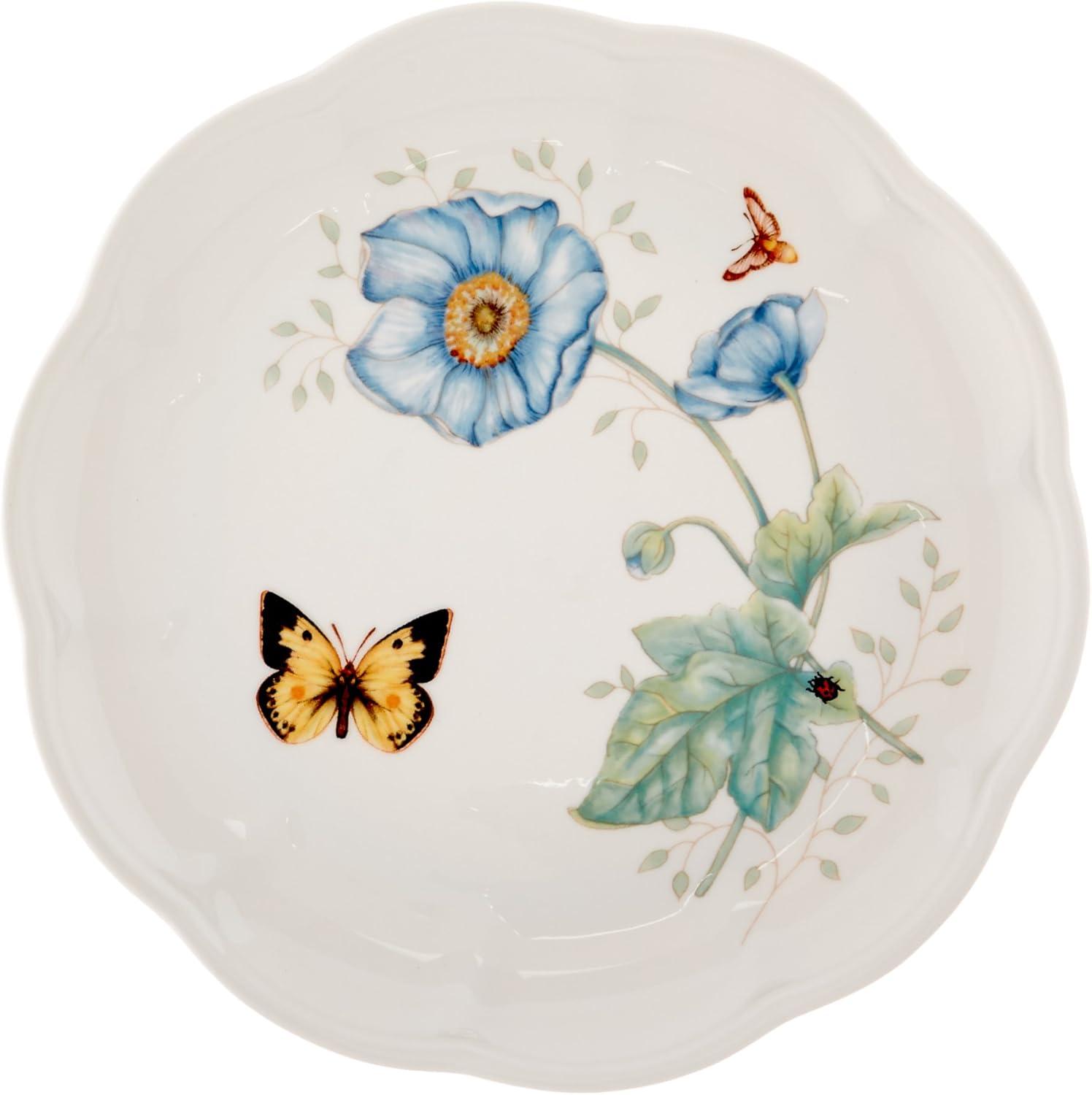 imageLenox 6342794 Lenox Butterfly Meadow 18Piece Dinnerware Set White