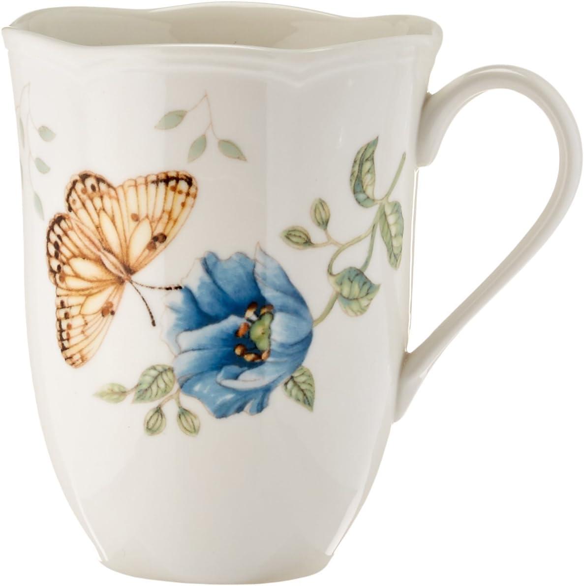 imageLenox 6342794 Lenox Butterfly Meadow 18Piece Dinnerware Set White