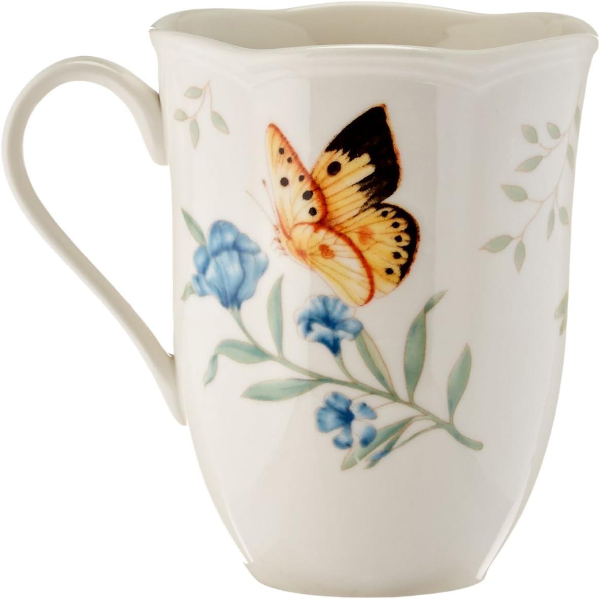 imageLenox 6342794 Lenox Butterfly Meadow 18Piece Dinnerware Set White