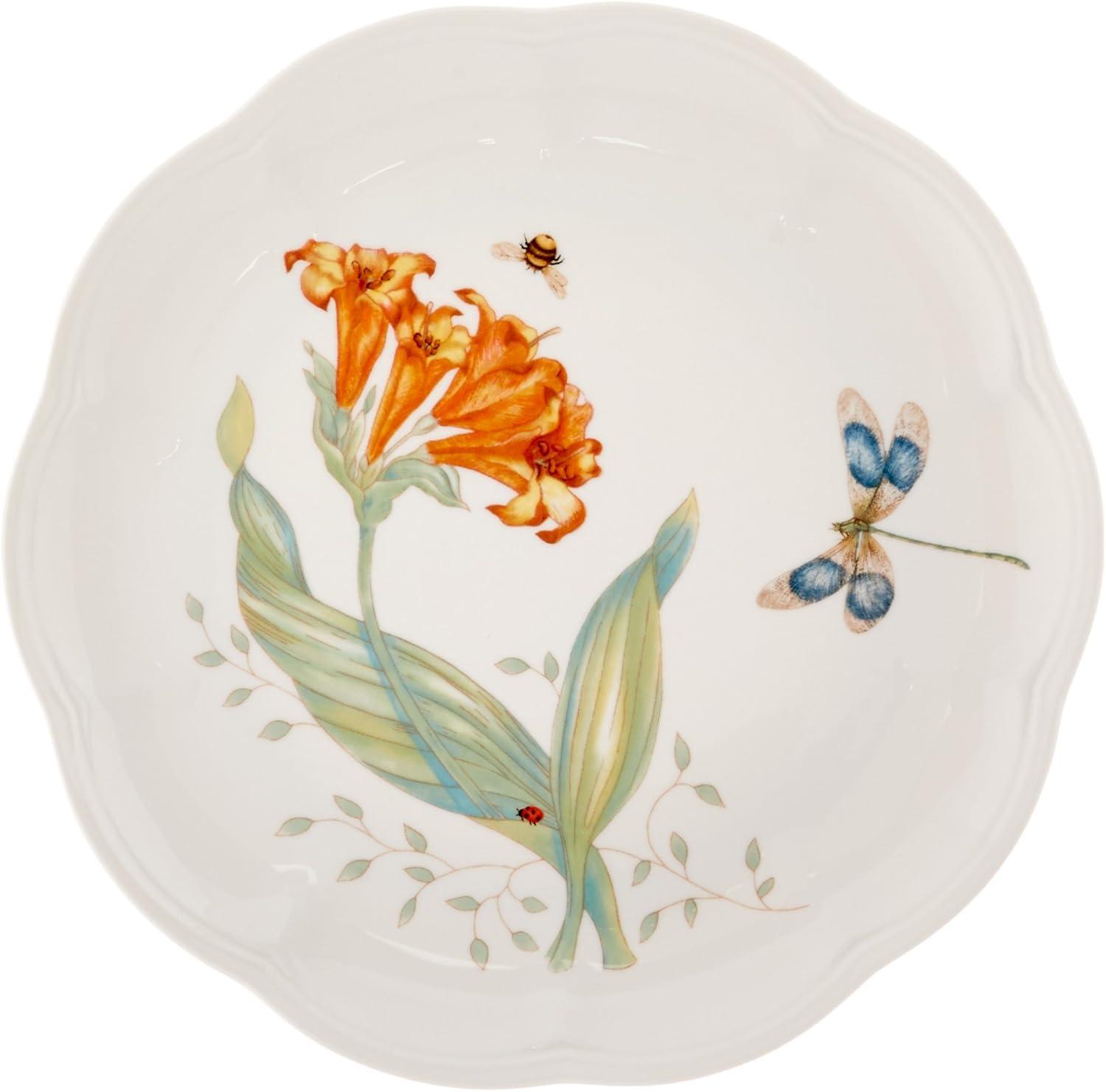 imageLenox 6342794 Lenox Butterfly Meadow 18Piece Dinnerware Set White