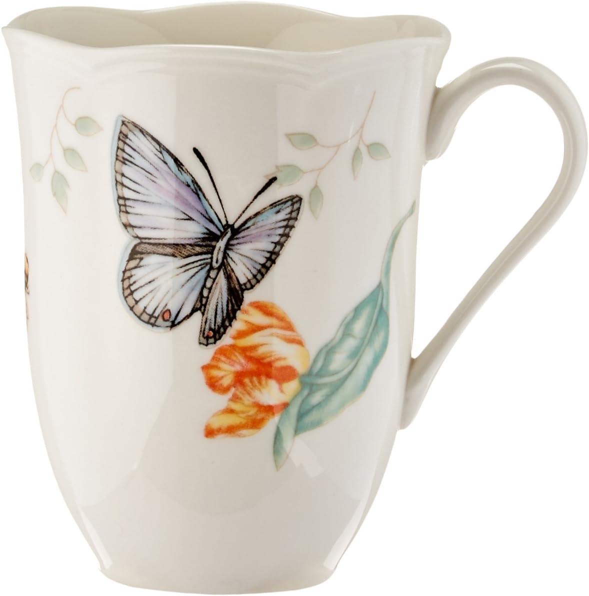 imageLenox 6342794 Lenox Butterfly Meadow 18Piece Dinnerware Set White