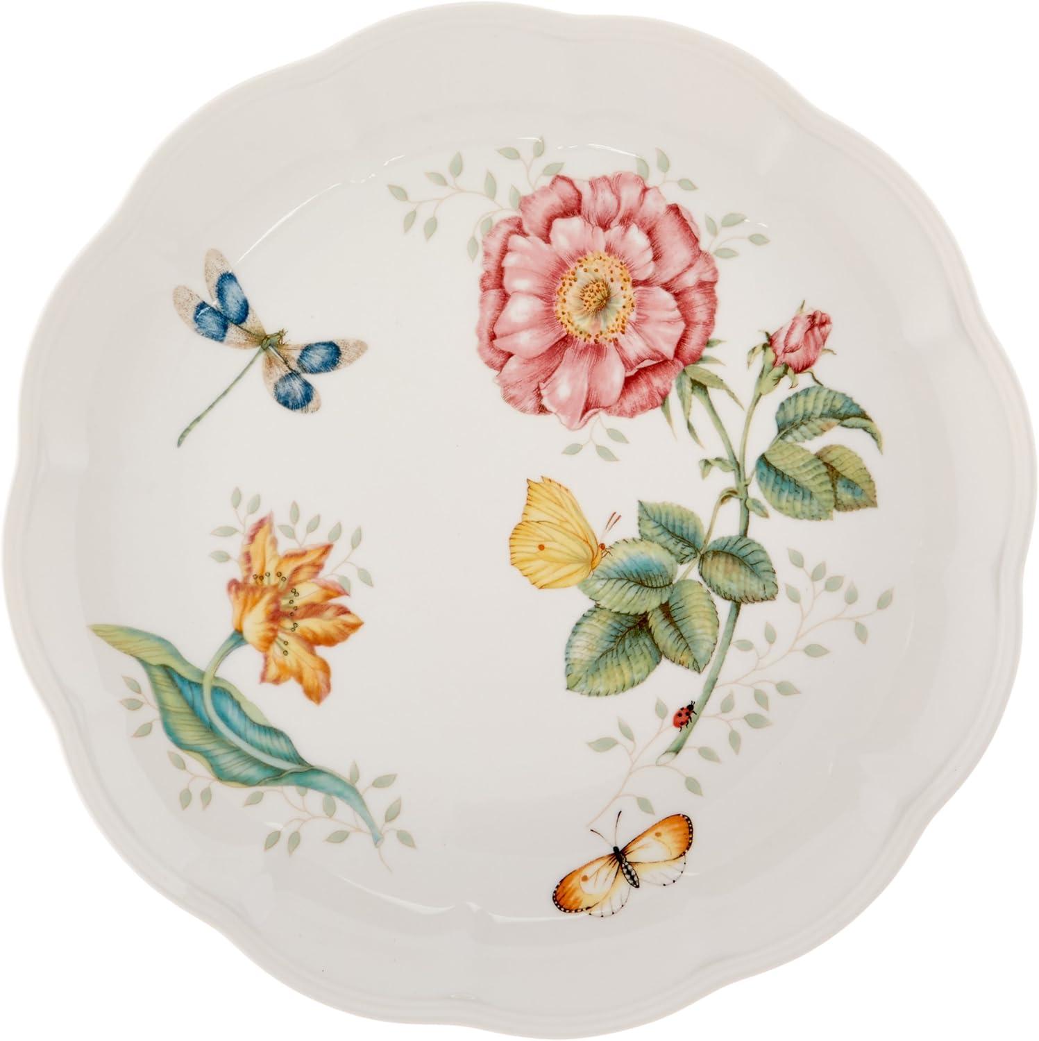 imageLenox 6342794 Lenox Butterfly Meadow 18Piece Dinnerware Set White