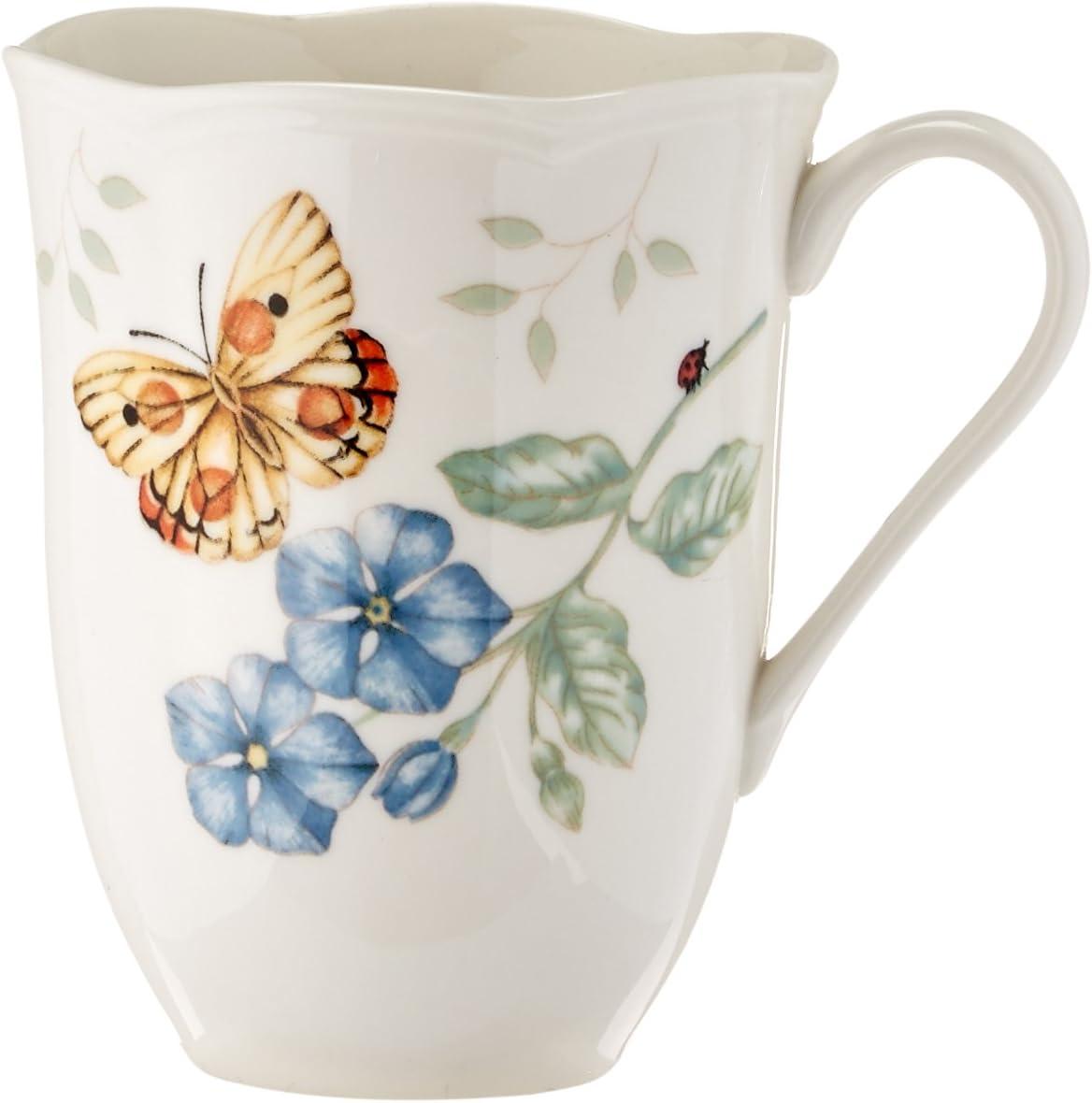 imageLenox 6342794 Lenox Butterfly Meadow 18Piece Dinnerware Set White