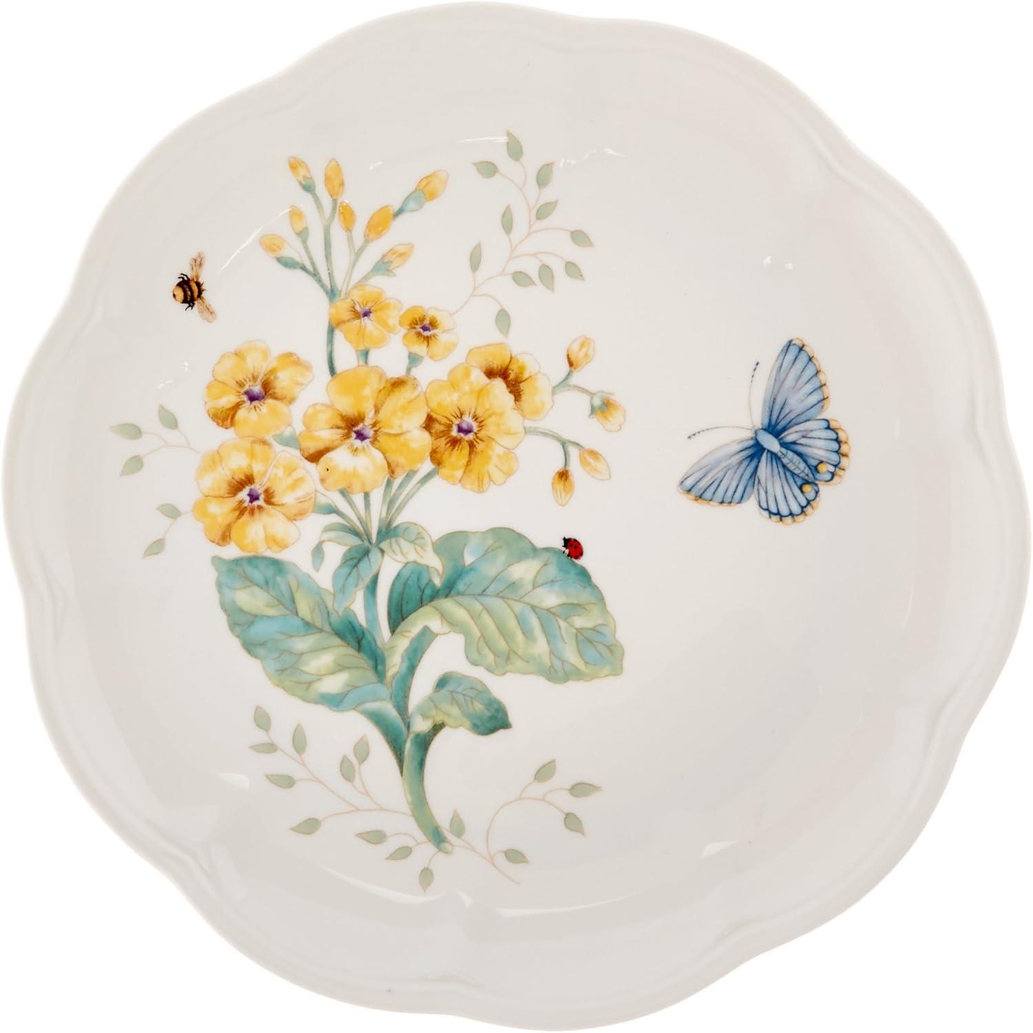 imageLenox 6342794 Lenox Butterfly Meadow 18Piece Dinnerware Set White
