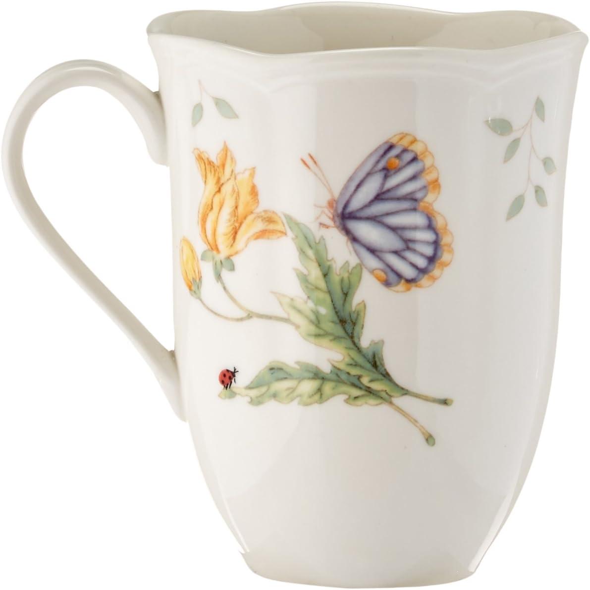 imageLenox 6342794 Lenox Butterfly Meadow 18Piece Dinnerware Set White