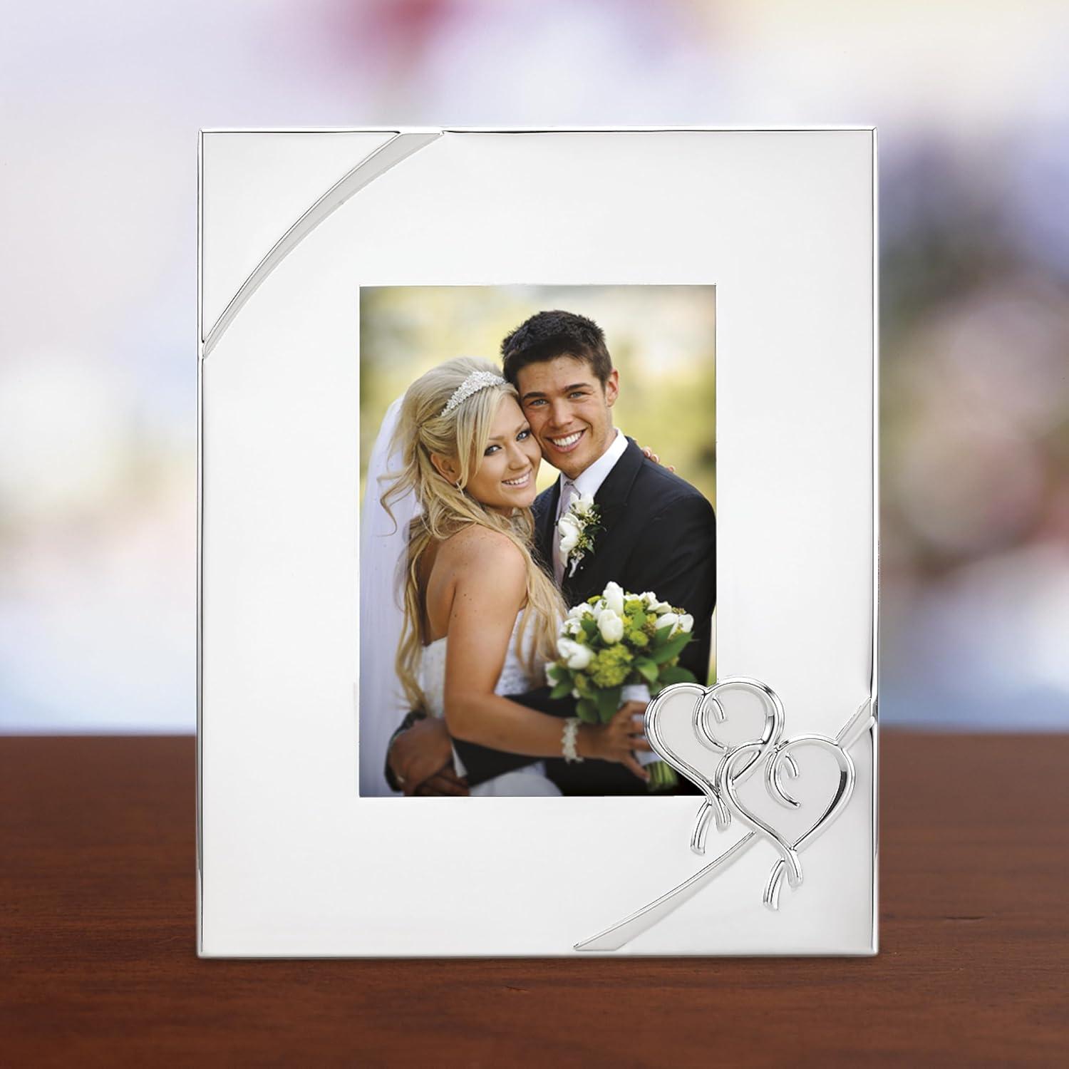 imageLenox 812616A True Love 5x7 Picture Frame Metallic