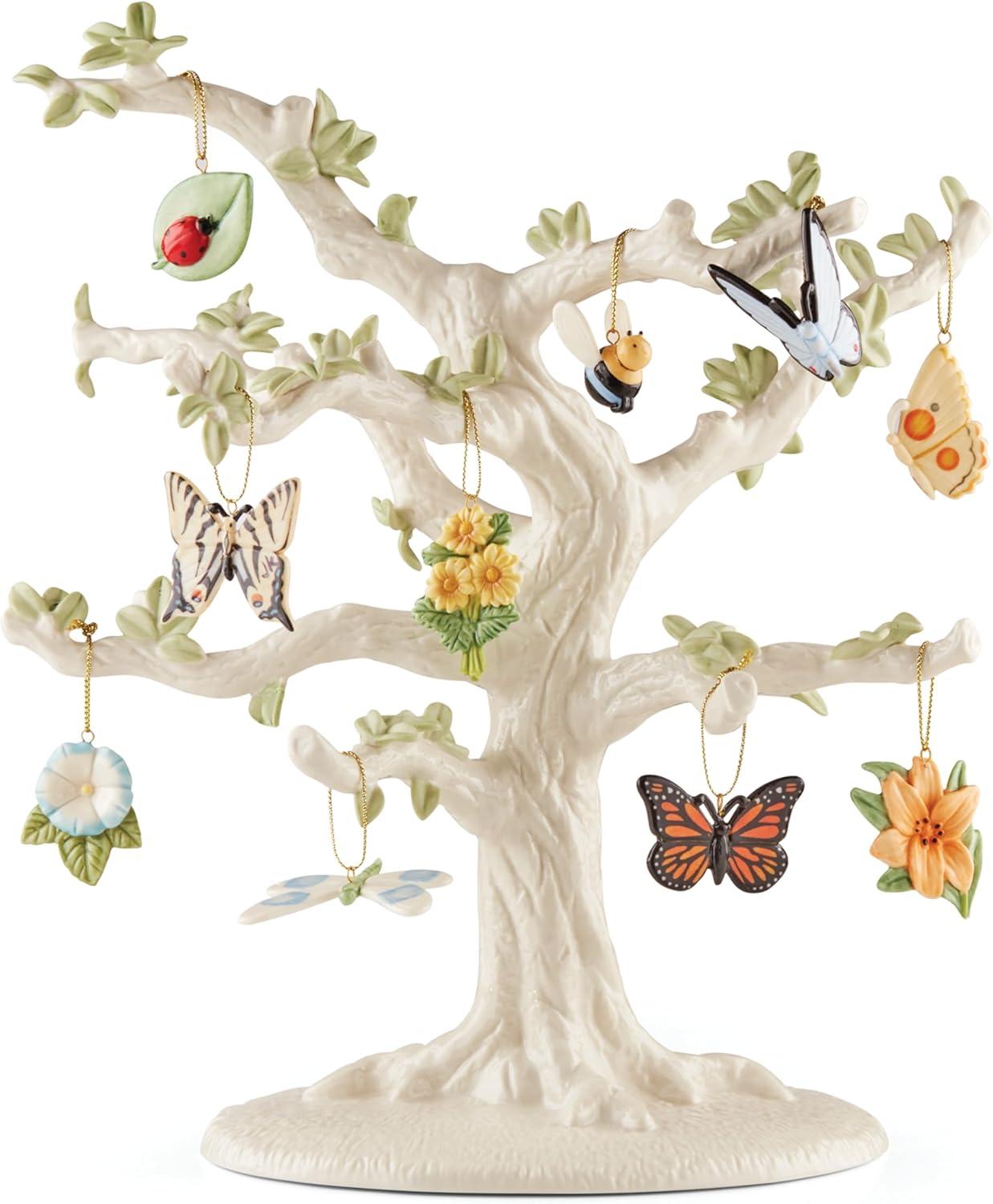 imageLenox 819668 Luck of the Irish 12Piece Ornament Set St Patricks Day10Piece Ornament Set Butterfly