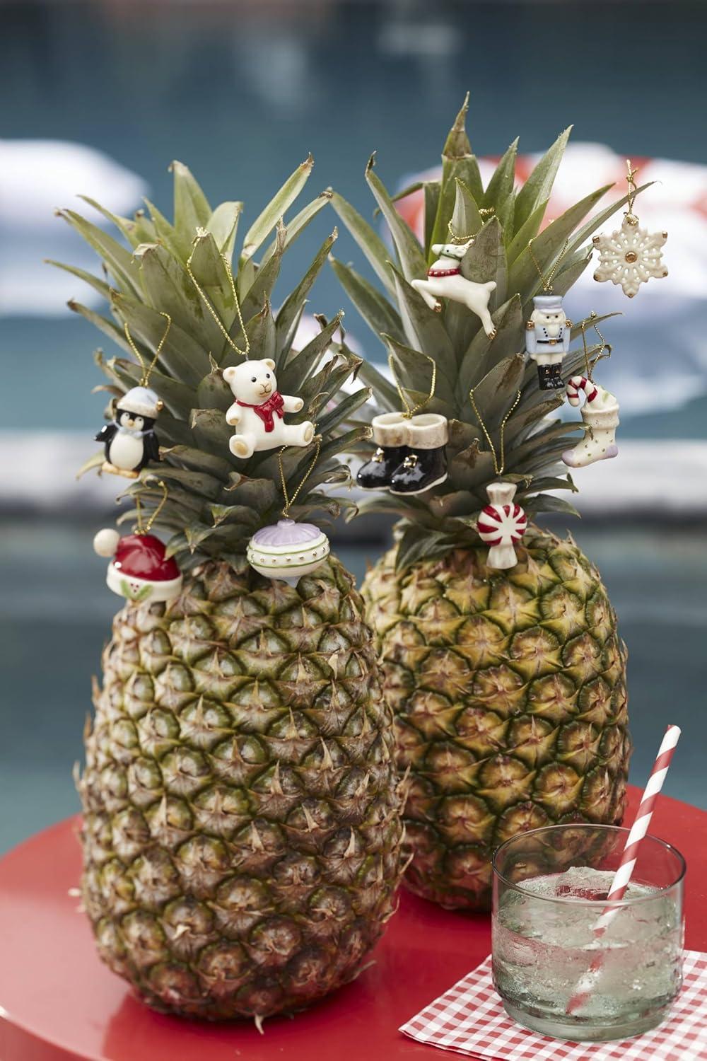 imageLenox 819668 Luck of the Irish 12Piece Ornament Set St Patricks DayOrnament Tree and 10Piece Ornament Set Christmas Memories