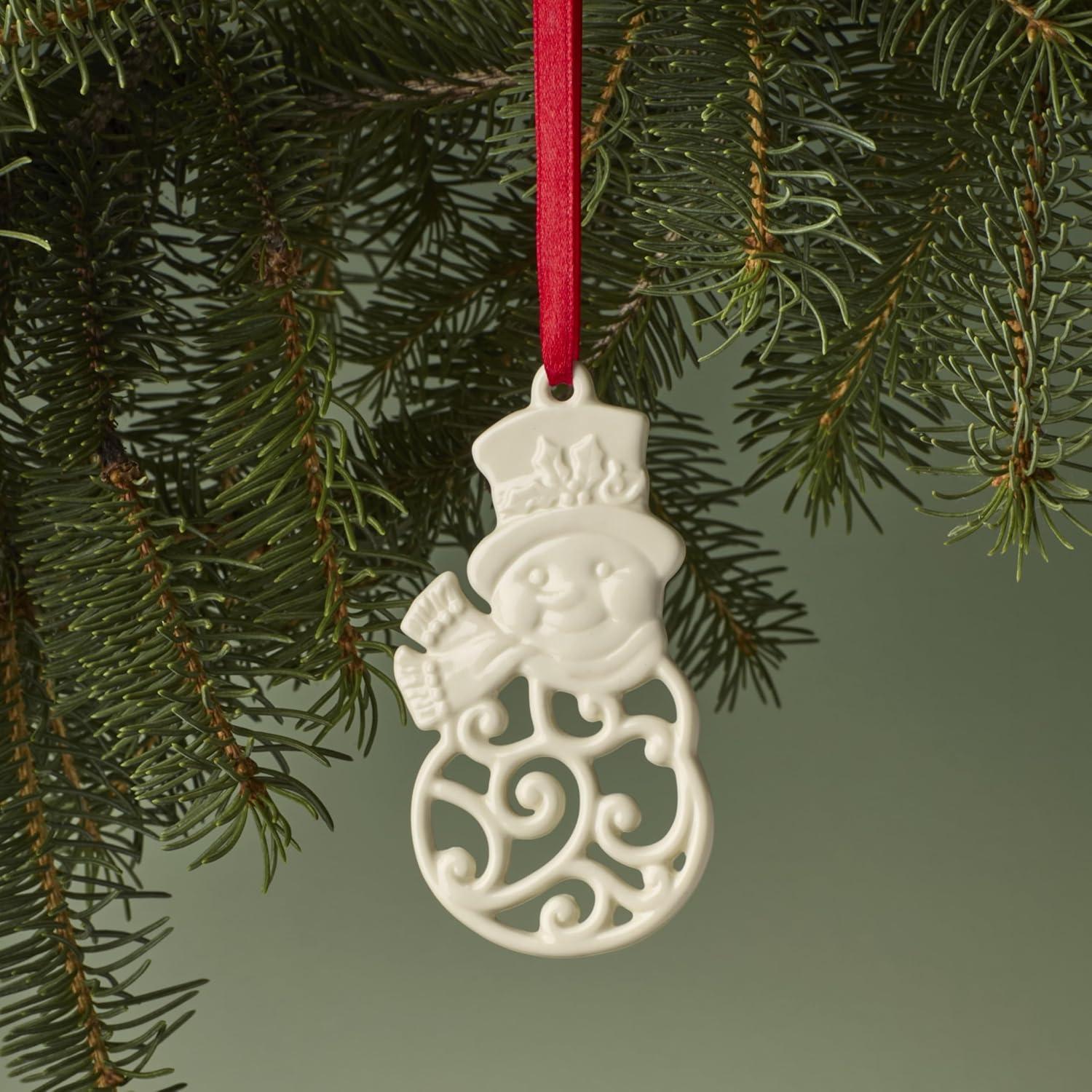 imageLenox 853717 Snowman Charm Ornament ChristmasSnowman