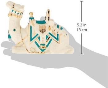 imageLenox 869930 First Blessing Nativity Teal Camel Figurine