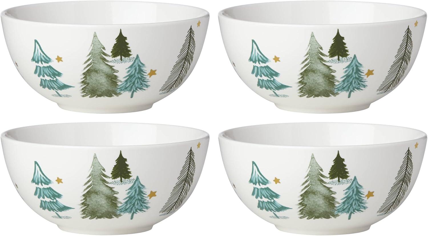 imageLenox 882060 Balsam Lane Serving Turkey Platter Christmas Hosting12Piece Dinnerware Set