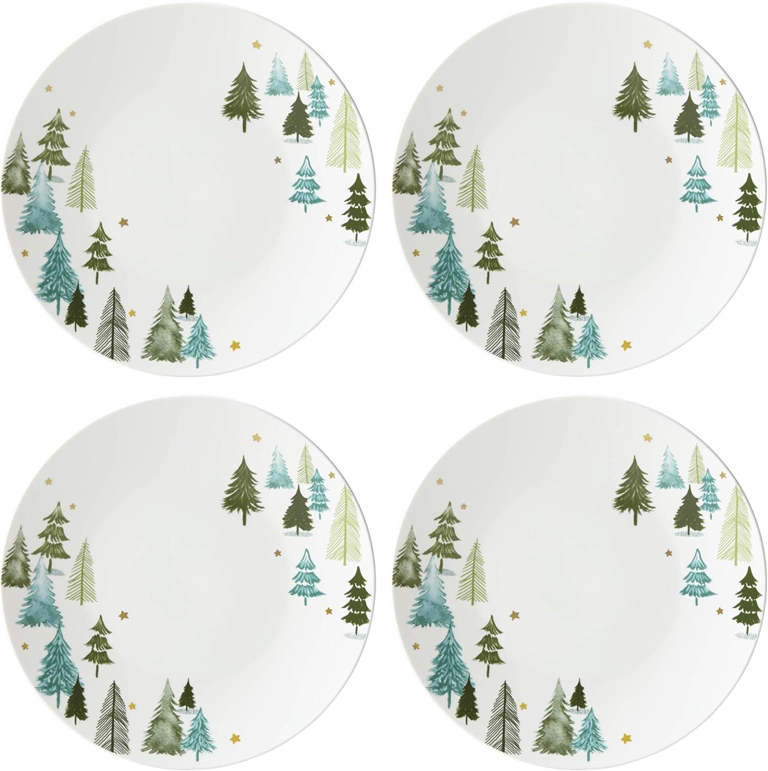 imageLenox 882060 Balsam Lane Serving Turkey Platter Christmas Hosting12Piece Dinnerware Set