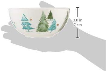 imageLenox 882060 Balsam Lane Serving Turkey Platter Christmas HostingAllPurpose Bowls  Set of 4
