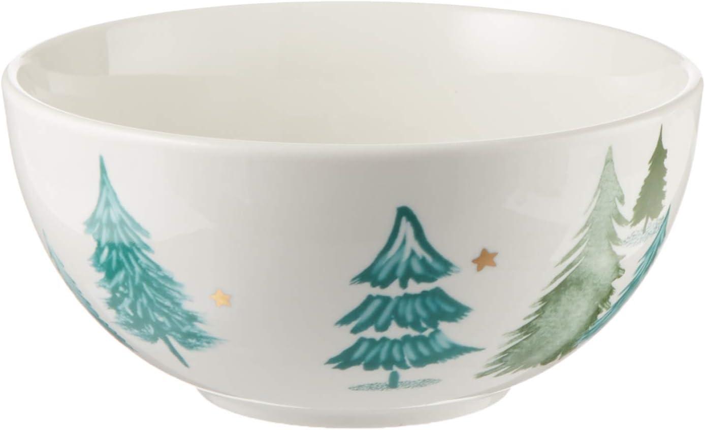 imageLenox 882060 Balsam Lane Serving Turkey Platter Christmas HostingAllPurpose Bowls  Set of 4