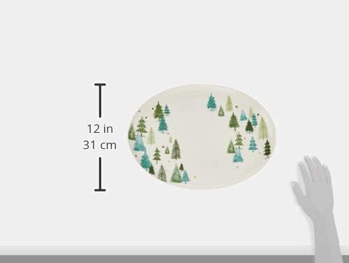 imageLenox 882060 Balsam Lane Serving Turkey Platter Christmas HostingPlatter