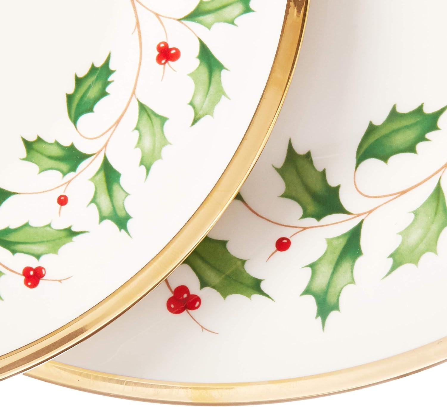 imageLenox 893172 Holiday 12Piece Plate and Bowl Set Christmas Dinnerware Hosting3Piece Placesetting