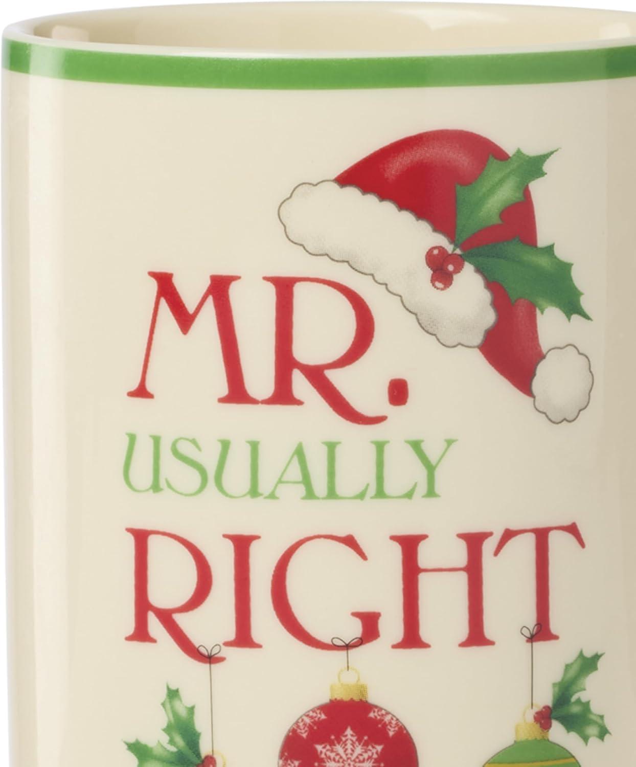 imageLenox 893172 Holiday 12Piece Plate and Bowl Set Christmas Dinnerware HostingMugs Set of 2 Mr Mrs