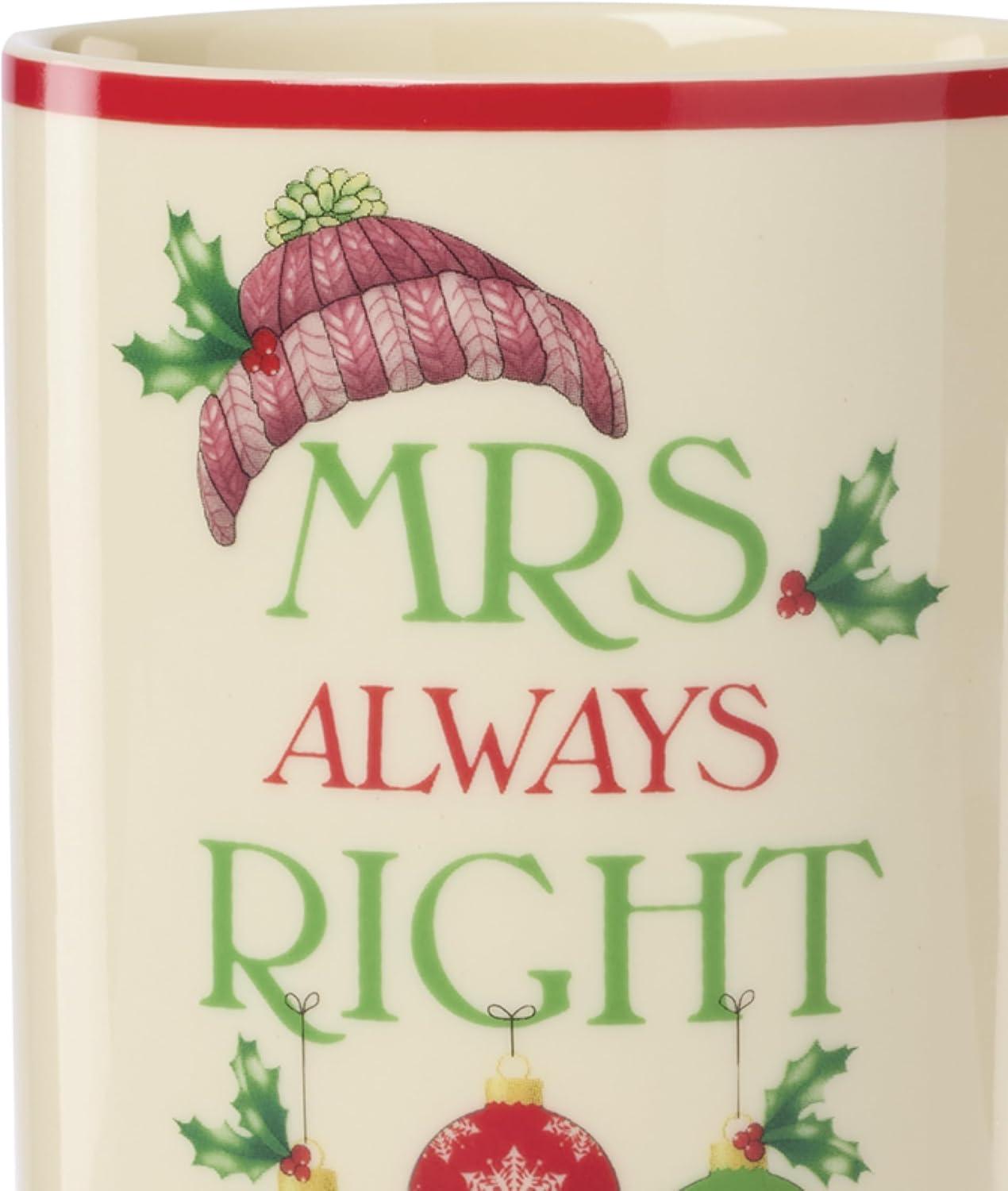 imageLenox 893172 Holiday 12Piece Plate and Bowl Set Christmas Dinnerware HostingMugs Set of 2 Mr Mrs