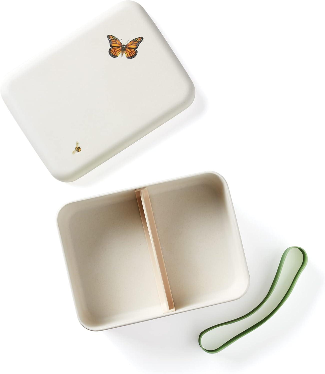 imageLenox 894267 Butterfly Meadow Bamboo TumblerBento Box