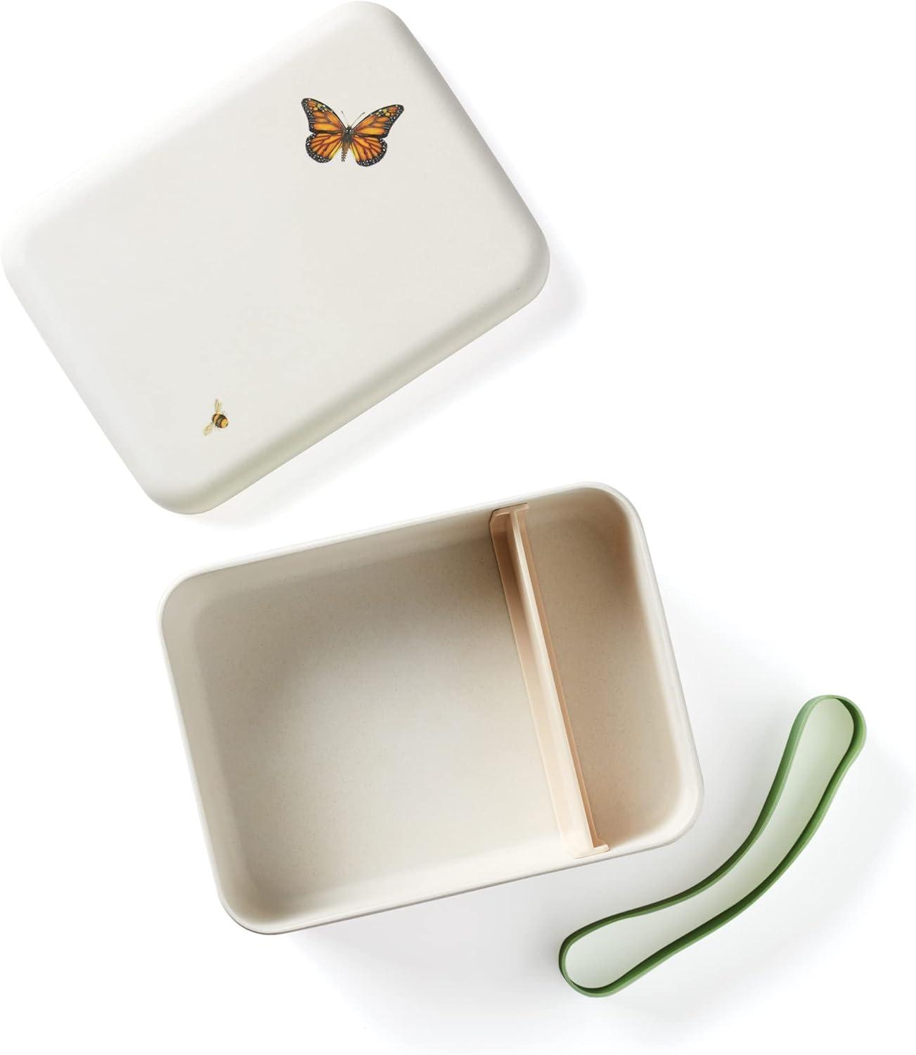 imageLenox 894267 Butterfly Meadow Bamboo TumblerBento Box