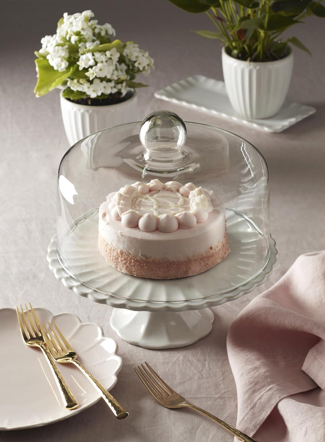 imageLenox 895082 French Perle Scallop 5X7 FrameHerb Pot with Tray