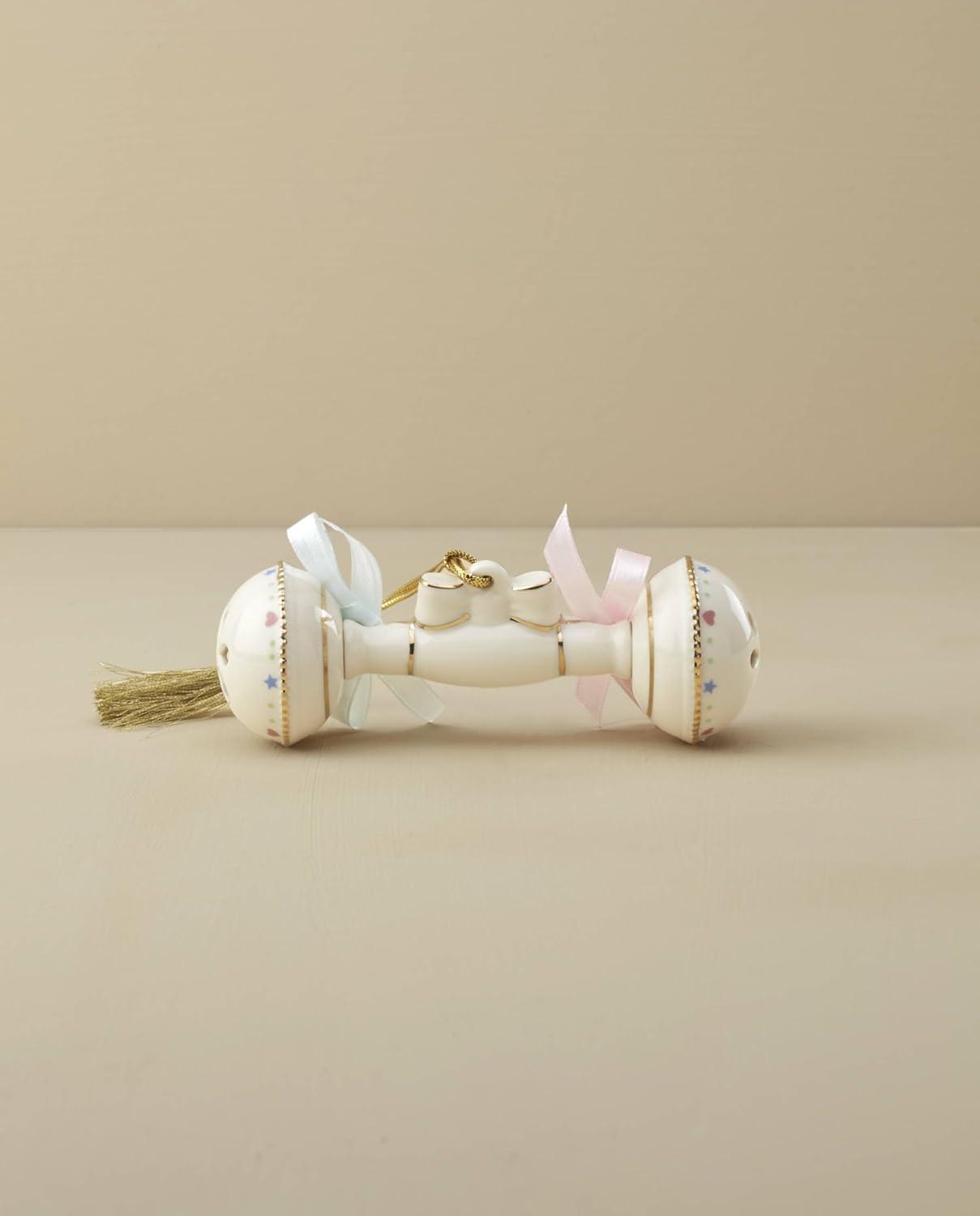 imageLenox 895775 2024 Together Forever Ring Box Ornament ChristmasBabys First Christmas