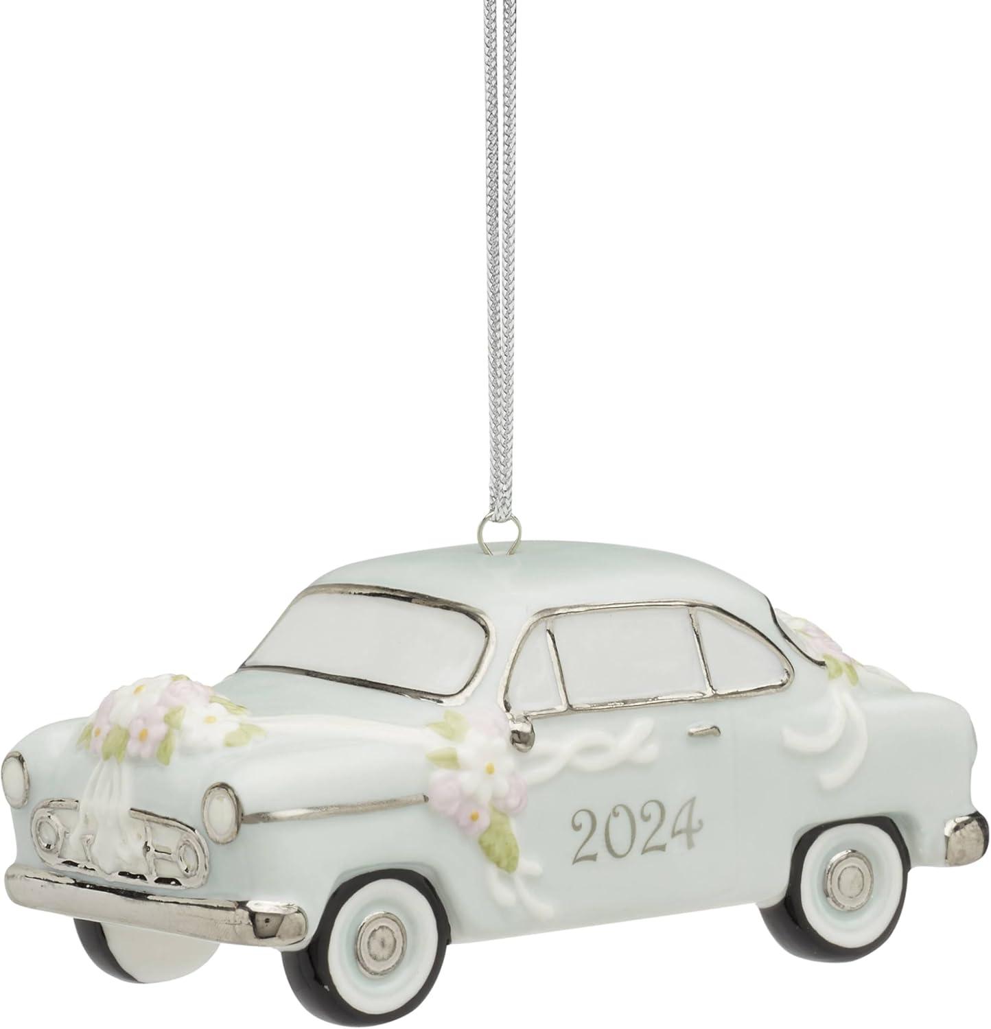 imageLenox 895775 2024 Together Forever Ring Box Ornament ChristmasJust Married